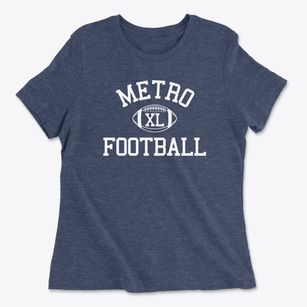 Metropolitan Arts & Technology High School Classic Football Women's Cotton T-Shirt