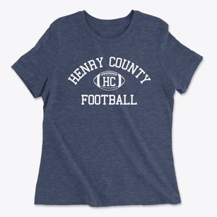 Henry County High School Classic Football Women's Cotton T-Shirt
