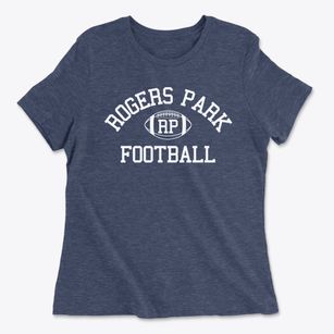 Rogers Park Montessori School Classic Football Women's Cotton T-Shirt