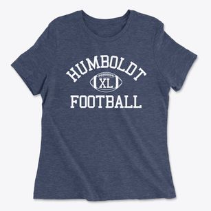 Humboldt High School Classic Football Women's Cotton T-Shirt