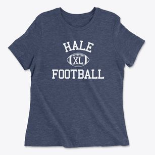 Hale High School Classic Football Women's Cotton T-Shirt