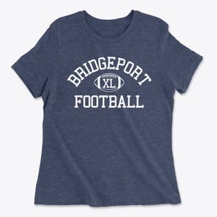 Bridgeport High School Classic Football Women's Cotton T-Shirt