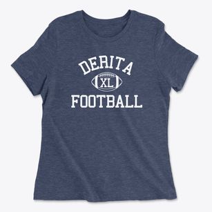 Derita Christian Classic Football Women's Cotton T-Shirt
