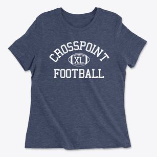 Crosspoint Christian School Classic Football Women's Cotton T-Shirt