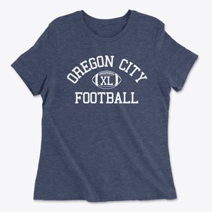 Oregon City High School Moss Campus Classic Football Women's Cotton T-Shirt