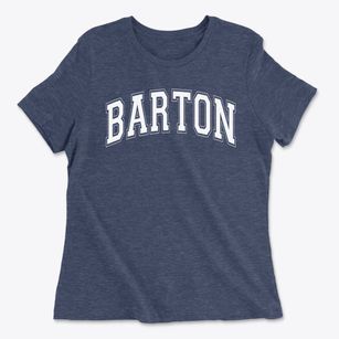 Barton Junior High School Varsity Arch Women's Cotton T-Shirt