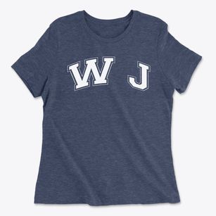 W J Christian School Varsity Arch Women's Cotton T-Shirt