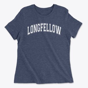 Longfellow Elementary School Varsity Arch Women's Cotton T-Shirt