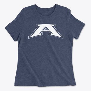 A+ Charter School Varsity Arch Women's Cotton T-Shirt