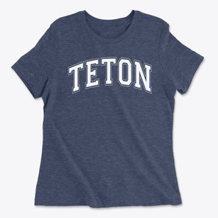 Teton Middle School Varsity Arch Women's Cotton T-Shirt