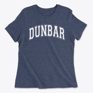 Dunbar Vocational Career Academy Varsity Arch Women's Cotton T-Shirt