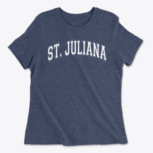 St. Juliana School Varsity Arch Women's Cotton T-Shirt