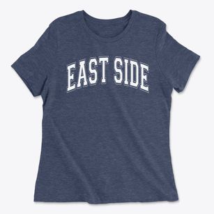 East Side Middle School Varsity Arch Women's Cotton T-Shirt