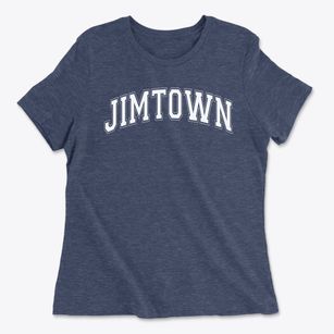 Jimtown Junior High School Varsity Arch Women's Cotton T-Shirt