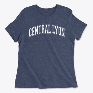 Central Lyon/george- Little Rock Varsity Arch Women's Cotton T-Shirt