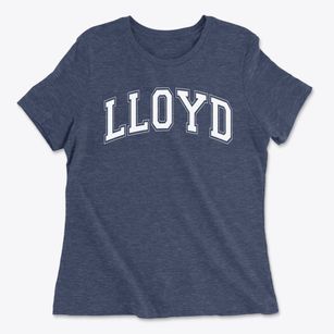 Lloyd High School Varsity Arch Women's Cotton T-Shirt