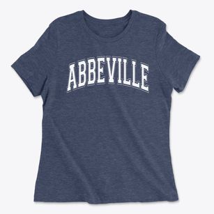 Abbeville High School Varsity Arch Women's Cotton T-Shirt