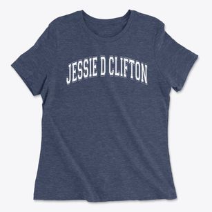 Jessie D Clifton Elementary School Varsity Arch Women's Cotton T-Shirt