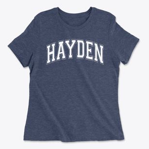 Hayden R Lawrence Middle School Varsity Arch Women's Cotton T-Shirt