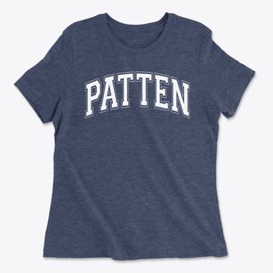 Patten Primary School Varsity Arch Women's Cotton T-Shirt