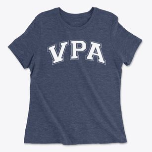 Visual And Performing Arts Magnet School Varsity Arch Women's Cotton T-Shirt