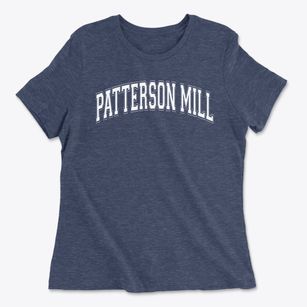 Patterson Mill High School Varsity Arch Women's Cotton T-Shirt
