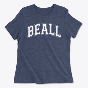 Beall Elementary School Varsity Arch Women's Cotton T-Shirt