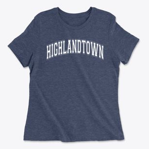 Highlandtown Middle School Varsity Arch Women's Cotton T-Shirt