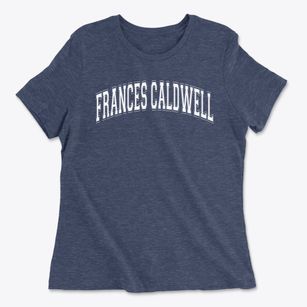 Frances Caldwell Elementary School Varsity Arch Women's Cotton T-Shirt