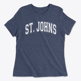 Saint Johns High School Varsity Arch Women's Cotton T-Shirt