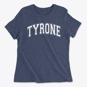 Tyrone Elementary School Varsity Arch Women's Cotton T-Shirt