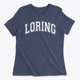 Loring Primary School Varsity Arch Women's Cotton T-Shirt