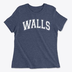 Walls Elementary School Varsity Arch Women's Cotton T-Shirt
