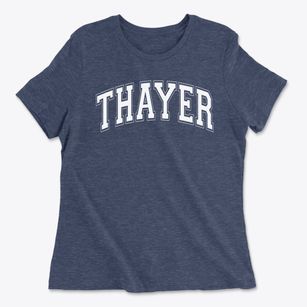 Thayer High School Varsity Arch Women's Cotton T-Shirt