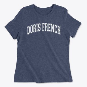 Doris French Elementary School Varsity Arch Women's Cotton T-Shirt