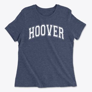 Hoover Elementary School Varsity Arch Women's Cotton T-Shirt