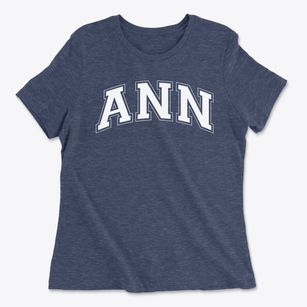 Ann Blanche Smith Elementary School Varsity Arch Women's Cotton T-Shirt