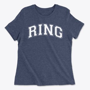 Ring Mountain Day School Varsity Arch Women's Cotton T-Shirt