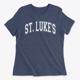 Saint Luke's School Varsity Arch Women's Cotton T-Shirt