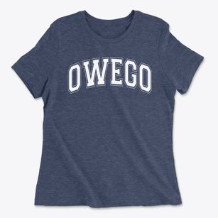 Owego Elementary School Varsity Arch Women's Cotton T-Shirt