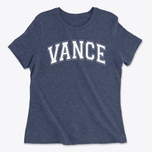 Vance Elementary School Varsity Arch Women's Cotton T-Shirt