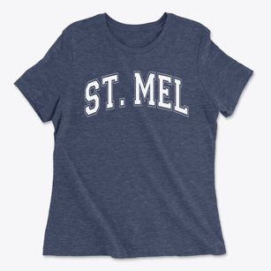 Saint Mel School Varsity Arch Women's Cotton T-Shirt
