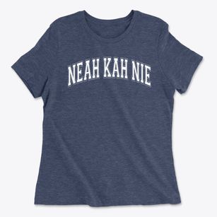 Neah Kah Nie High School Varsity Arch Women's Cotton T-Shirt