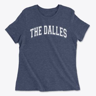 The Dalles Adventist School Varsity Arch Women's Cotton T-Shirt
