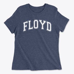 Floyd Middle Magnet School Varsity Arch Women's Cotton T-Shirt