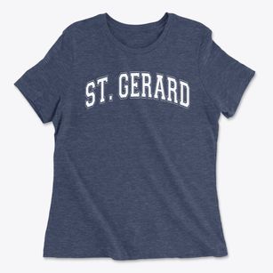 Saint Gerard Catholic High School Varsity Arch Women's Cotton T-Shirt