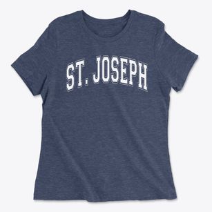 Saint Joseph Catholic School Varsity Arch Women's Cotton T-Shirt