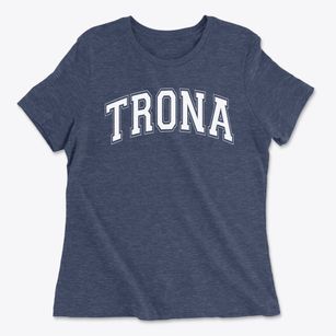 Trona Elementary School Varsity Arch Women's Cotton T-Shirt