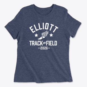 Elliott Elementary School Track and Field Women's Cotton T-Shirt