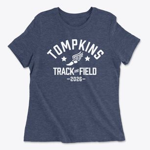 Tompkins High School Track and Field Women's Cotton T-Shirt